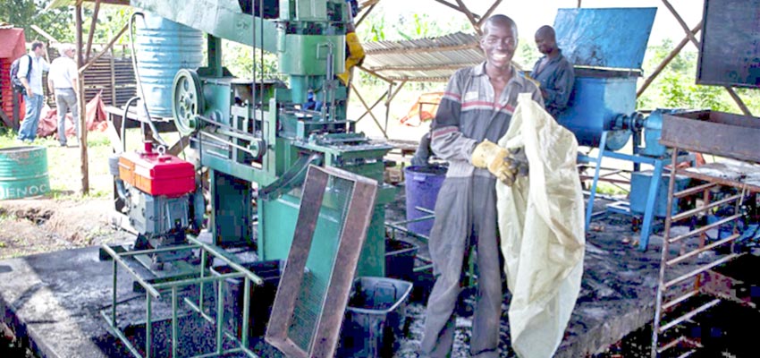 Green Bio Energy, an early Harvest Fuel Initiative enterprise, produces and distributes environmentally friendly briquettes, made from recycled bio material, to low income families in Uganda.