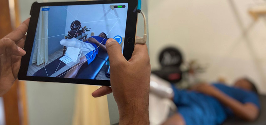Rise Bionics, run by D-Lab Scale Ups Fellowship winner Arun Cherian, creates custom prosthetics and orthotics for patients in India at a fraction of the cost of comparable devices. Credits: Courtesy of Rise Bionics